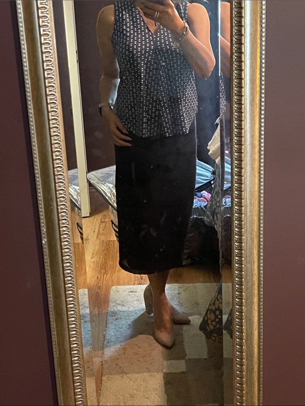 Ann Taylor sleeveless top